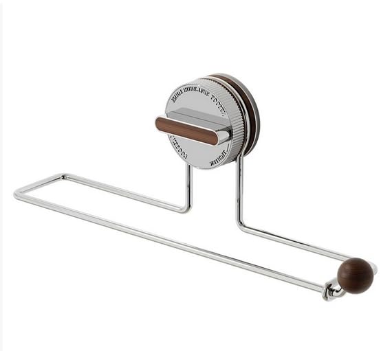 HASTHIP® 12.5'' Wall Storage Rack, Suction Cup Wall Mounted Stainless Steel Organizer Rack, Modern Minimalist, Multi Use Organizer Rod for Paper Towel, Face Towel, Dish Cloth, Tissue Paper Roll HASTHIP® 12.5'' Wall Storage Rack, Suction Cup Wall Mounted Stainless Steel Organizer Rack, Modern Minimalist, Multi Use Organizer Rod for Paper Towel, Face Towel, Dish Cloth, Tissue Paper Roll